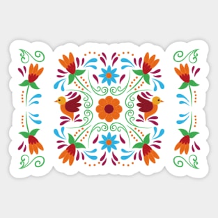 Mexican Embroidery Sticker